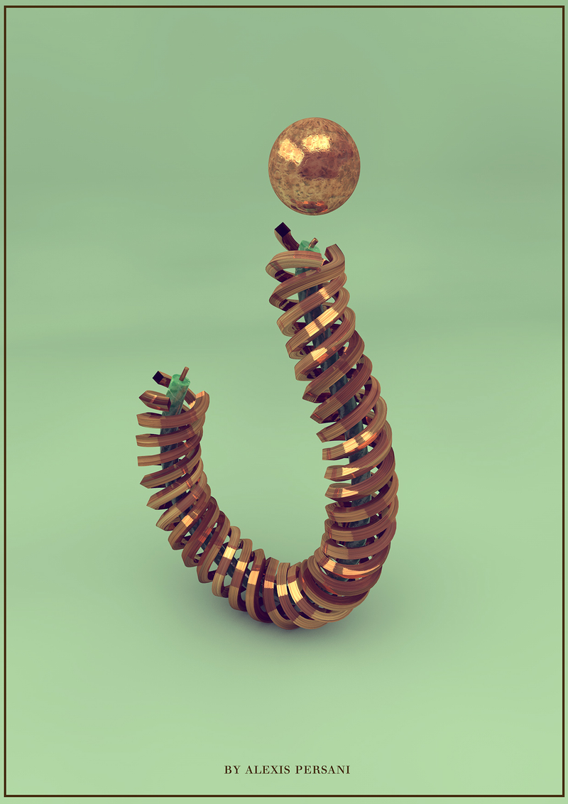 Illustration for article titled The gorgeous alphabet of Alex Persani